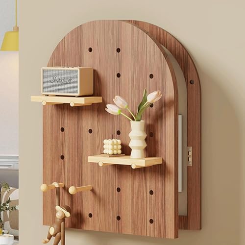 Sicherungskasten-Abdeckungsschrank, einfarbige Abdeckungen for Leistungsschalterfelder, dekorative Malerei for Stromzählerkästen, einfache Installation(Brown,50 * 85cm/19.7 * 33.5in) von Generic