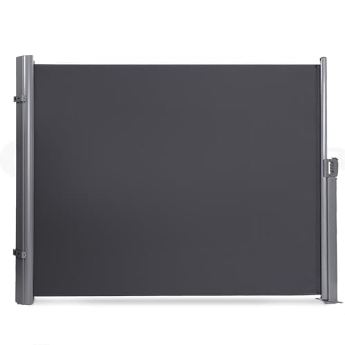 Sichtschutz for den Außenbereich, einziehbare Seitenmarkise, wasserdichter und UV-beständiger Schattenteiler for den Außenbereich for Terrasse, Garten, Balkon und gewerbliche Nutzung(4,170x300cm/67x11 von Generic