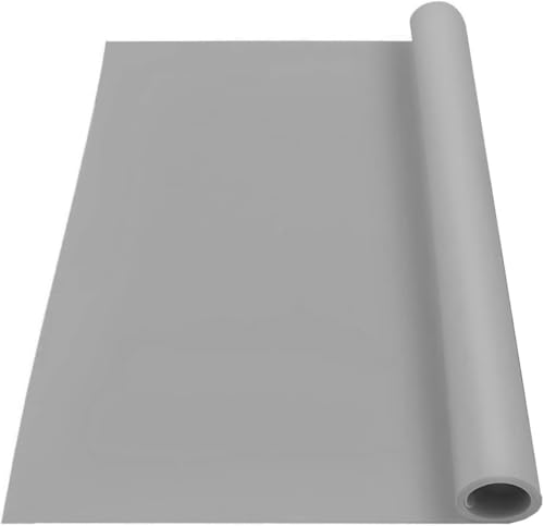 Silicoe Tischset Kitche Stove Isulatio Ati-foulig Ad Oil-resistat Silicoe Tischset Oversized Mehrzweck Silicoe O-rutschmatte Tischset Kitche Coutertop Protector, Grey, 60 X 120cm Silicoe Tischset Kitche Stove Isulatio Ati-foulig Ad Oil-resistat Silicoe Tischset Oversized Mehrzweck Silicoe O-rutschmatte Tischset Kitche Coutertop Protector, Grey, 60 X 120cm von Generic