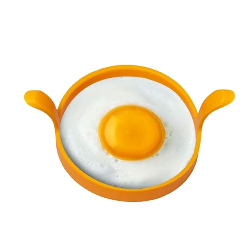 Silikon Eierring - Runde Eierkocher Ring | Gebratener Eierkocher Ring | Wiederverwendbare Eierformer | Lebensmittelqualität Silikon Pfannkuchen Ei Shaper, Eierringe für Backblech Frühstück Kochen Silikon Eierring - Runde Eierkocher Ring | Gebratener Eierkocher Ring | Wiederverwendbare Eierformer | Lebensmittelqualität Silikon Pfannkuchen Ei Shaper, Eierringe für Backblech Frühstück Kochen von Generic