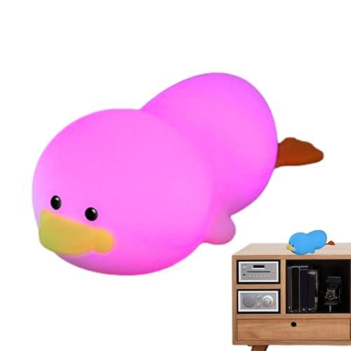Silikon Nachtlicht Niedliche Lampe - Niedliche Silikon Form Lampe für Kinder Dimmbar | Nachttischlampe mit Touch-Sensor und Timer von Generic