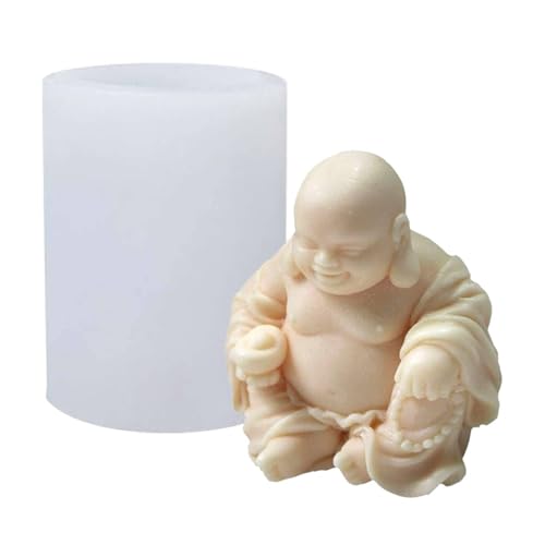 Silikonform Buddha-Design Kerze Form | wiederverwendbare Form für Kerzen und Seifenkuchen - Aromatherapieform mit aufwendigem Design zur Herstellung von Geschenken aus C Silikonform Buddha-Design Kerze Form | wiederverwendbare Form für Kerzen und Seifenkuchen - Aromatherapieform mit aufwendigem Design zur Herstellung von Geschenken aus C von Generic