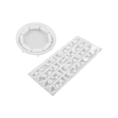 Silikonform für Kerzenständer, Gipsform mit hohlem Herz-Design, Gießformen aus Kunstharz für Tischdekoration zu Hause von Generic