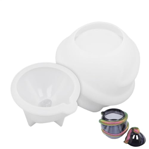 Silikonform für Schlangeneier – Aufbewahrungsbox, Silikonform – Lebensmittelechtes Silikon, Bastelwerkzeug für Kuchendekoration, Kerzen, Dessert, Schokolade, von Generic