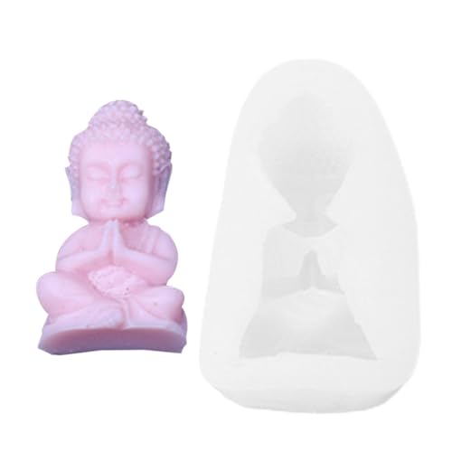 Silikonform mit Lotusblüte – Wachsgießform aus Epoxidharz, Blumenform, nicht klebend, Buddha-Kerzenform, Seifenhalter, Tonhandwerk, Rosenformen mit Blumen Silikonform mit Lotusblüte – Wachsgießform aus Epoxidharz, Blumenform, nicht klebend, Buddha-Kerzenform, Seifenhalter, Tonhandwerk, Rosenformen mit Blumen von Generic