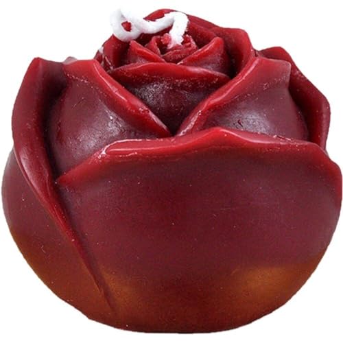 Simulierte Rosen Kerzen Blumen Geformte Duftende Kerzen Schwimmende Blumenkerze Valentinstag Einzigartige Rosenkerze Für Freundin von Generic