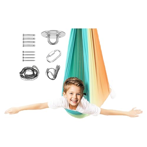 Sinnes Swing Swoor-Anpassungen für den Innenbereich, Hammock für den Innenbereich | Ruhige Therapie zur Entspannung, Meditation und Stressabbau in den Schlafzimmern Sinnes Swing Swoor-Anpassungen für den Innenbereich, Hammock für den Innenbereich | Ruhige Therapie zur Entspannung, Meditation und Stressabbau in den Schlafzimmern von Generic