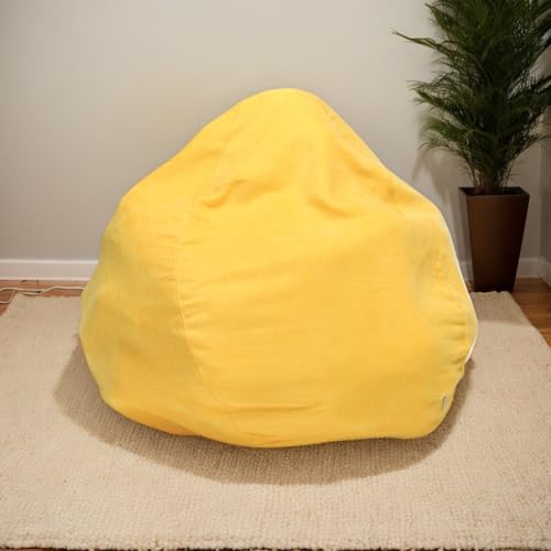 Sitzsack Bezug Nur Samt Material Verdickt Weich Stretch Waschbar Reißverschluss Keine Füllung Moderner Stil Schlafzimmer Büro Wohnzimmer Terrasse Teenager Erwachsene,L,90 * 90cm Sitzsack Bezug Nur Samt Material Verdickt Weich Stretch Waschbar Reißverschluss Keine Füllung Moderner Stil Schlafzimmer Büro Wohnzimmer Terrasse Teenager Erwachsene,L,90 * 90cm von Generic