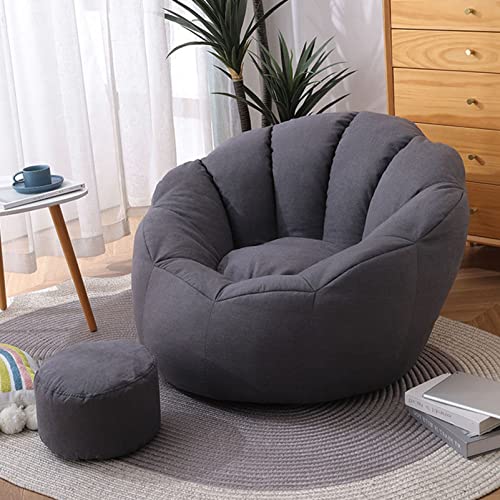 Sitzsack - Sitzsack für Erwachsene und Jugendliche – personalisierte Größe Einzelsitzsack Loungestuhl für Spiele, Lesen und Entspannung – vielseitiger und bequemer Sitzbereich von Generic