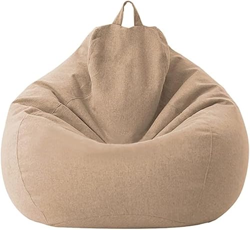 Sitzsack Stuhl Big Lazy Sofas Bezug Sitzsack Sofa Bezug Kein Füllstoff Sitzsack Stuhl Pouf Bett Futon Sitz Tatami Puff Relax Lounge Möbel Dekorieren, Brown, 70X80cm Sitzsack Stuhl Big Lazy Sofas Bezug Sitzsack Sofa Bezug Kein Füllstoff Sitzsack Stuhl Pouf Bett Futon Sitz Tatami Puff Relax Lounge Möbel Dekorieren, Brown, 70X80cm von Generic