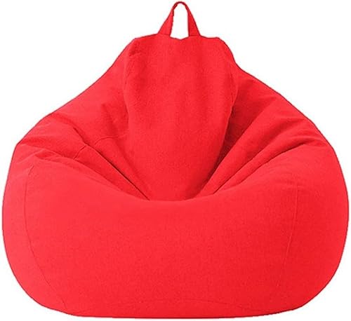 Sitzsack Stuhl Big Lazy Sofas Bezug Sitzsack Sofa Bezug Kein Füllstoff Sitzsack Stuhl Pouf Bett Futon Sitz Tatami Puff Relax Lounge Möbel Dekorieren, Red, 100X120cm Sitzsack Stuhl Big Lazy Sofas Bezug Sitzsack Sofa Bezug Kein Füllstoff Sitzsack Stuhl Pouf Bett Futon Sitz Tatami Puff Relax Lounge Möbel Dekorieren, Red, 100X120cm von Generic