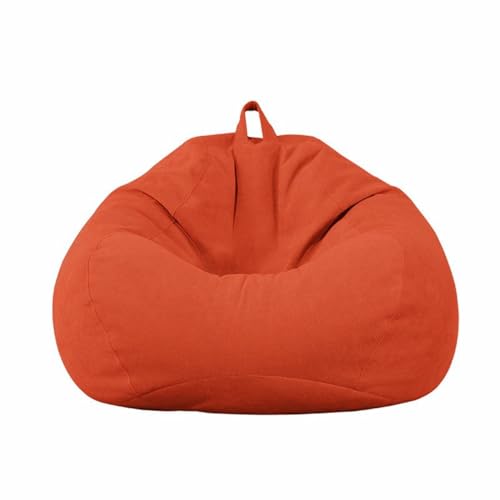 Sitzsackbezug Nur Samt Stretch Verdickt Weicher Einfarbiger Reißverschluss Nein Waschbar Leicht Zu Entfernen Gaming Sitzsack Sitzsack Stuhl Erwachsene Teenager,J,70 * 80cm von Generic