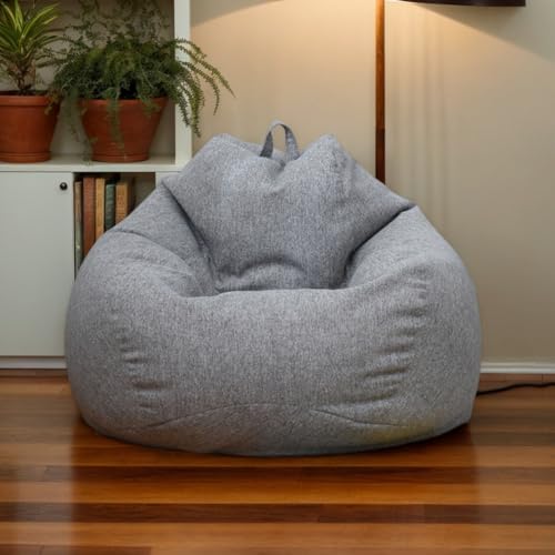 Sitzsackbezug Nur Samtmaterial Verdickte Dehnung Waschbar Weicher Reißverschluss Leicht Zu Entfernen Einfarbig Schlafzimmer Büro Terrasse Teenager Erwachsene Gebrauch,Dark Grey,100 * 120cm Sitzsackbezug Nur Samtmaterial Verdickte Dehnung Waschbar Weicher Reißverschluss Leicht Zu Entfernen Einfarbig Schlafzimmer Büro Terrasse Teenager Erwachsene Gebrauch,Dark Grey,100 * 120cm von Generic