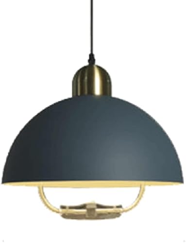 Skandinavische Macaron Pendelleuchte Personalisierte Hardware Hängelampe Italienische 1-licht Verstellbare Deckenleuchten Halbeinbauleuchte Aus Metall Für Living Warehouse Küche, Deep Blue Skandinavische Macaron Pendelleuchte Personalisierte Hardware Hängelampe Italienische 1-licht Verstellbare Deckenleuchten Halbeinbauleuchte Aus Metall Für Living Warehouse Küche, Deep Blue von Generic