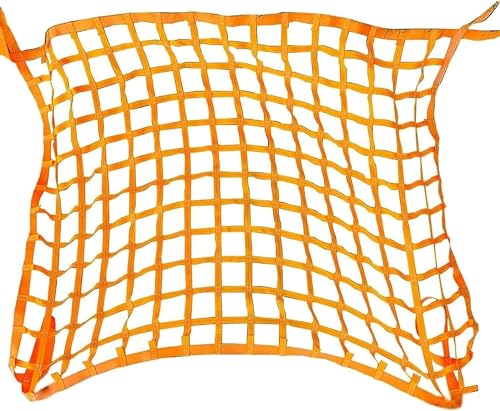 Slings Polyester Hebe-Frachtnetz, Sicherheits-Frachtschlinge Fracht-Hängenetz Hebe-Netzgurt, Sicherheitsnetz Kriechen/Orange/4 * 4M/Mesh 15Cm/Load 2.5T Slings Polyester Hebe-Frachtnetz, Sicherheits-Frachtschlinge Fracht-Hängenetz Hebe-Netzgurt, Sicherheitsnetz Kriechen/Orange/4 * 4M/Mesh 15Cm/Load 2.5T von Generic
