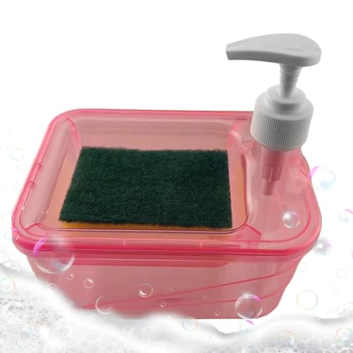 Soap Pumpe und Schwammhalter Distributor mit 2 in 1 Organisator Distributor, Multifunktions-Spülbeckenorganisator, zusammen für Mai Soap Pumpe und Schwammhalter Distributor mit 2 in 1 Organisator Distributor, Multifunktions-Spülbeckenorganisator, zusammen für Mai von Generic