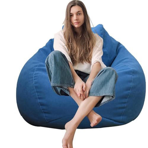 Sofa-Share-Deckel nur Sitzsackabdeckung, Bezug für Sitzsäcke für Kinder und Erwachsene | Waschbare Steckdose, Sofa-Abdeckung für faule Menschen, Aufbewahrungstaschen, 35,43 * 43,30 Zoll Sofa-Share-Deckel nur Sitzsackabdeckung, Bezug für Sitzsäcke für Kinder und Erwachsene | Waschbare Steckdose, Sofa-Abdeckung für faule Menschen, Aufbewahrungstaschen, 35,43 * 43,30 Zoll von Generic