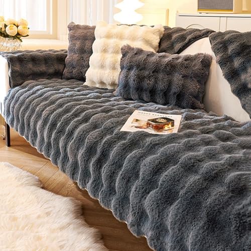 Sofa überzug Plüsch Sofabezug Ecksofa 1/2/3/4 Sitzer, Universelle rutschfeste Sofa Überzug, L Form Couch Überzug Sofaschoner, Waschbar Sofaüberwurfe Sofadecke für Sektionssofa(Black Grey,70 * 120cm) Sofa überzug Plüsch Sofabezug Ecksofa 1/2/3/4 Sitzer, Universelle rutschfeste Sofa Überzug, L Form Couch Überzug Sofaschoner, Waschbar Sofaüberwurfe Sofadecke für Sektionssofa(Black Grey,70 * 120cm) von Generic