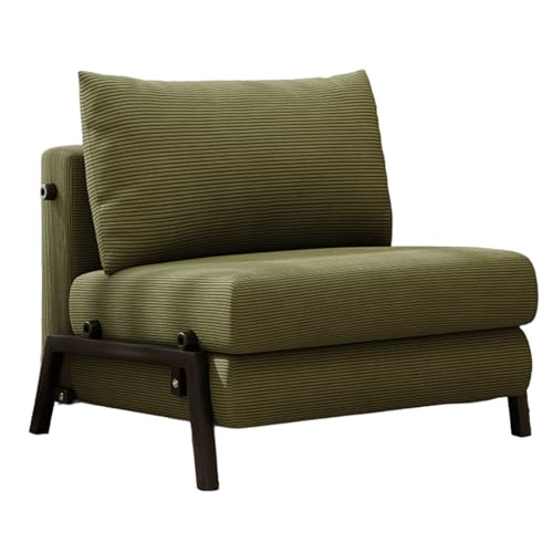 Sofabett Ausziehbar 2-in-1 Cord Ergonomie Gästebett Klappbar Große Sitztiefe Abnehmbar und Waschbar Stärke Metallbeine Umwandelbarer Sofasessel für Wohnzimmer, Schlafzimmer(Yellow,187 * 65 * 26cm) Sofabett Ausziehbar 2-in-1 Cord Ergonomie Gästebett Klappbar Große Sitztiefe Abnehmbar und Waschbar Stärke Metallbeine Umwandelbarer Sofasessel für Wohnzimmer, Schlafzimmer(Yellow,187 * 65 * 26cm) von Generic