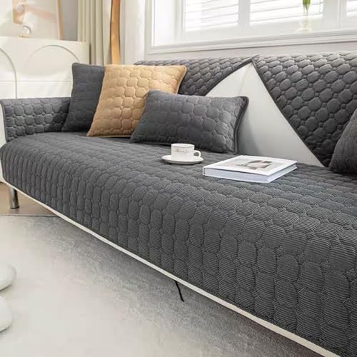 Sofabezug 1 2 3 4 Sitzer Sofabezüge Couch Überzug L Form Ecksofa waschbar,rutschfest,Sofa Couch Überwurfdecke für Wohnzimmer,Sofahusse Sofaüberwürfe Sofa Abdeckung für Hunde und Kinder(B,70 * 210 von Generic