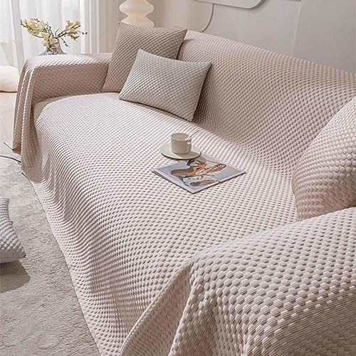 Sofaüberwürfe Groß 4 Sitzer, Sofaüberwürfe Groß 3 Sitzer, Extra Große Decke Sofa Deckenbezug Für Couch, Sofa Und Bett, D, 210 * 180cm von Generic