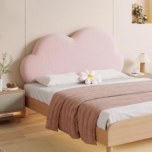 Soft Pink French Cloud Shape Headboard Cover 210x65cm Skin Friendly Thick Anti Collision Removable & Washable Large Backrest Pad for Added Comfort and Style Soft Pink French Cloud Shape Headboard Cover 210x65cm Skin Friendly Thick Anti Collision Removable & Washable Large Backrest Pad for Added Comfort and Style von Generic