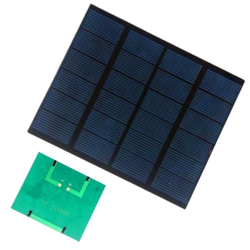 Solarpanel 1,5 W – laminiertes Solarpanel Pet, Maße 110 x 92 mm | Kompaktes Solar-Ladegerät, tragbares Solarpanel, Solarenergie für Reisen, Energieladegerät | umweltfreundliches Zubehör Solarpanel 1,5 W – laminiertes Solarpanel Pet, Maße 110 x 92 mm | Kompaktes Solar-Ladegerät, tragbares Solarpanel, Solarenergie für Reisen, Energieladegerät | umweltfreundliches Zubehör von Generic