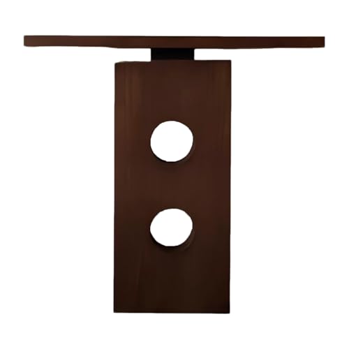 Solid Wood Console Table Konsolentisch Schmal Holz Geräumige Tischplatte Verstärkte Beine Geeignet für Büros und Wohnzimmer(120 * 25 * 85cm) von Generic