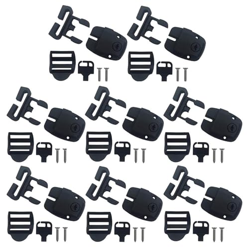 Spa Lock Kit - Hot Tube Clips, Ersatz Latches | Durable verschlissene Schlösser mit Schlüsseln Hardwares wiederverwendbare Whirlpool Reparatur Home Spa Essential Set Spa Lock Kit - Hot Tube Clips, Ersatz Latches | Durable verschlissene Schlösser mit Schlüsseln Hardwares wiederverwendbare Whirlpool Reparatur Home Spa Essential Set von Generic