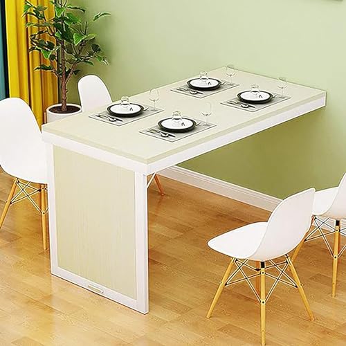 Space-Saving Wall-Mounted Folding Dining Table Modern 35.4"x23.6" Home Office Desk Beige Versatile Compact Design for Small Spaces Easy to Install Space-Saving Wall-Mounted Folding Dining Table Modern 35.4"x23.6" Home Office Desk Beige Versatile Compact Design for Small Spaces Easy to Install von Generic
