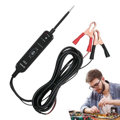 Spannungsprüfer Stift - berührungsloser AC-Spannungsprüfer, elektrischer Teststift | elektrischer Tester mit intelligentem Sensor, tragbar, Gerät für elektrische Sicherheit Spannungsprüfer Stift - berührungsloser AC-Spannungsprüfer, elektrischer Teststift | elektrischer Tester mit intelligentem Sensor, tragbar, Gerät für elektrische Sicherheit von Generic