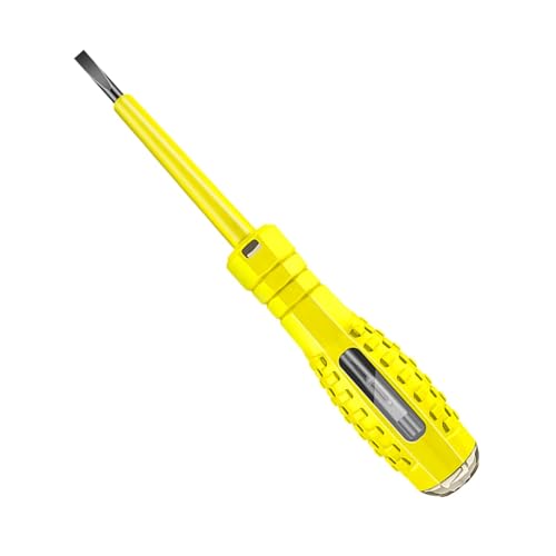 Spannungsprüfstift – Schaltkreisprüfstifte, Stromdetektorstift | Präziser Spannungsprüfer-Schraubendreher, Multifunktionaler Magnetischer Schraubendreher-Prüfstift, 2-in-1-Spannungsprüfer-Schraubendre Spannungsprüfstift – Schaltkreisprüfstifte, Stromdetektorstift | Präziser Spannungsprüfer-Schraubendreher, Multifunktionaler Magnetischer Schraubendreher-Prüfstift, 2-in-1-Spannungsprüfer-Schraubendre von Generic
