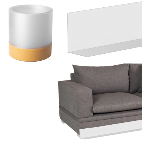 Spielzeugblock für Sofa, Stoßfänger für Sofa 3 Meter unter dem Bettstopfen - Spielzeugverriegelungsvorrichtung Mehrzweck-Deflektorplatte flexibel für unter dem Schlafsofa von Generic