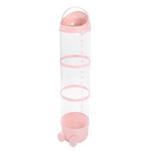 Spielzeugspeicherrohr, Gefüllte Tierröhrchen Hohe Transparente Mehrzweck -Anti -Riss für Spielzimmer (PINK) von Generic