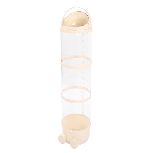 Spielzeugspeicherrohr, Gefüllte Tierröhrchen Hohe Transparente Mehrzweck -Anti -Riss für Spielzimmer (Yellow) von Generic