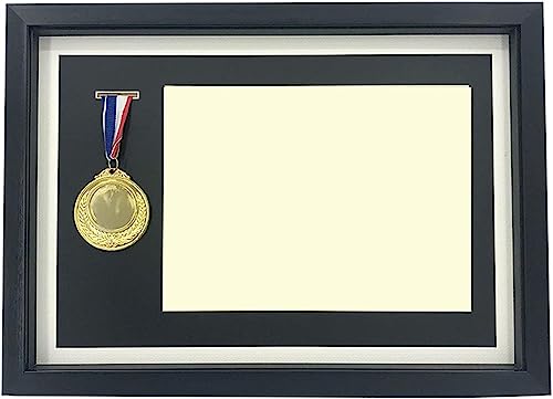Sportmedaille 3D-Bilderrahmen, Bilderrahmen, Marathon-Display-Rahmen für Medaille Sportmedaille 3D-Bilderrahmen, Bilderrahmen, Marathon-Display-Rahmen für Medaille von Generic