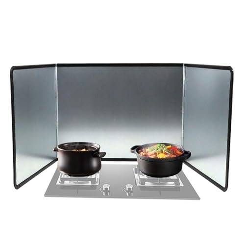 Spritzschutz | Edelstahl-Spritzschutz, feines Netz, faltbarer Displayschutz für Fett, Wärmedämmung, Fritteusen, Pfanne, Kochen, Speisen, Wand, Küche Spritzschutz | Edelstahl-Spritzschutz, feines Netz, faltbarer Displayschutz für Fett, Wärmedämmung, Fritteusen, Pfanne, Kochen, Speisen, Wand, Küche von Generic
