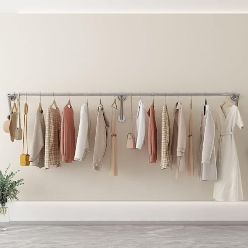 Stailess Steel Clothig Store Display Stads Garmet Rack Moder Einfache Garmet Bar Einzelhandel Gold Kleiderständer Mehrzweck Heavy Duty Hagig Rod Schrank Orgaizer Handtuchhalter, Length 160CM Stailess Steel Clothig Store Display Stads Garmet Rack Moder Einfache Garmet Bar Einzelhandel Gold Kleiderständer Mehrzweck Heavy Duty Hagig Rod Schrank Orgaizer Handtuchhalter, Length 160CM von Generic