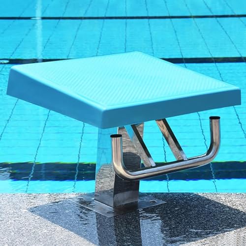 Standard-Pool-Sprungbrett, rutschfeste Schwimmbad-Sprungplattform aus Edelstahl, Schwimmbadausrüstung for Private Schwimmbäder, Sportstätten und Professionelle Wettkämpfe von Generic