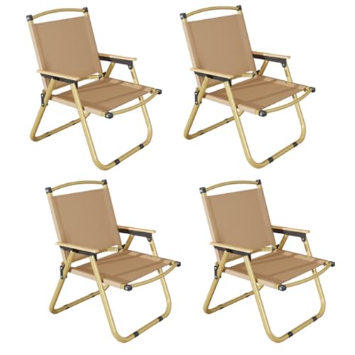 Stapelbares Terrassen-Esszimmerstuhl-Set mit Armlehne – Leichter tragbarer Strandstuhl für Garten, Hinterhof und Terrasse von Generic