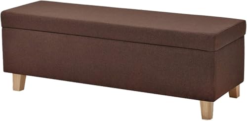 Startseite Faltbare Ottomane Aufbewahrungsbox Mit Deckeln Pouf Fußhocker Garten Aufbewahrungsboxen Großer Ottomane Hocker Mit Holzbeinen Quadratischer Pouf Stuhl Multifunk, Brown, Large Startseite Faltbare Ottomane Aufbewahrungsbox Mit Deckeln Pouf Fußhocker Garten Aufbewahrungsboxen Großer Ottomane Hocker Mit Holzbeinen Quadratischer Pouf Stuhl Multifunk, Brown, Large von Generic