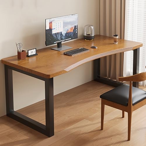 Stehpult Großer Schreibtisch/Esstisch aus Holz Schreibtisch für das Arbeitszimmer Moderner Chefschreibtisch Konferenztisch Büromöbel Arbeitsplatz für das Homeoffice(1,80CM/31.49IN) von Generic