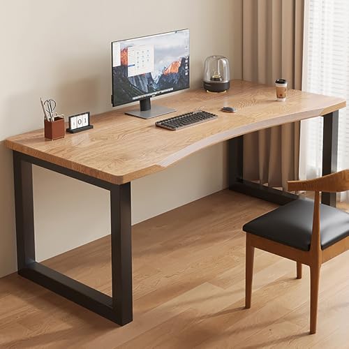 Stehpult Großer Schreibtisch/Esstisch aus Holz Schreibtisch für das Arbeitszimmer Moderner Chefschreibtisch Konferenztisch Büromöbel Arbeitsplatz für das Homeoffice(4,80CM/31.49IN) von Generic