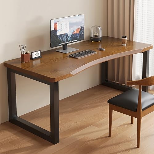 Stehpult Großer Schreibtisch/Esstisch aus Holz Schreibtisch für das Arbeitszimmer Moderner Chefschreibtisch Konferenztisch Büromöbel Arbeitsplatz für das Homeoffice(7,100CM/39.37IN) von Generic