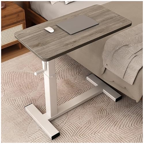 Stehpult Mobiler Schreibtisch Bürotische Schreibtisch zum Lernen Manuell höhenverstellbare Schreibtische Nachttisch für das Homeoffice Computertisch Esstisch(Patterned2,60cm/23.62in) von Generic