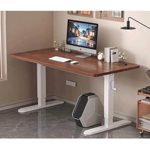 Stehpult Verstellbarer Computertisch Stehschreibtisch Modernes, minimalistisches Design Stabiler Metallrahmen einfach zu montieren ideal for Büro und kleine Räume(C,120x70cm/47x28in) von Generic