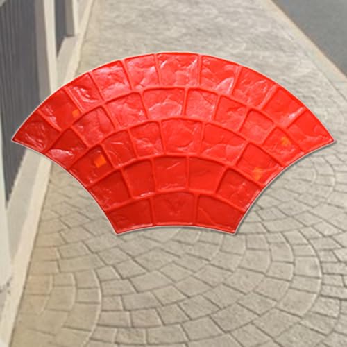 Stein Backstein Form for Geprägte Musteroberflächen, Betonstempelmatten aus PU-Material, Werkzeuge for die DIY-Wand- und Bodendekoration im Innen- und Außenbereich Stein Backstein Form for Geprägte Musteroberflächen, Betonstempelmatten aus PU-Material, Werkzeuge for die DIY-Wand- und Bodendekoration im Innen- und Außenbereich von Generic