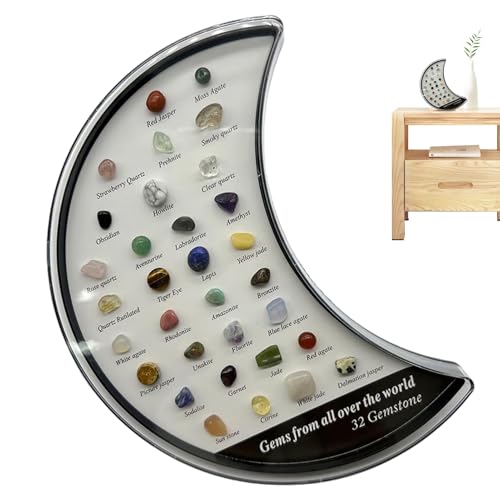 Steintablett, Serviertablett - Mehrzweckvitrine für Steinsammlung Vitrine in - Kristalltablett Display inkl Steintablett, Serviertablett - Mehrzweckvitrine für Steinsammlung Vitrine in - Kristalltablett Display inkl von Generic
