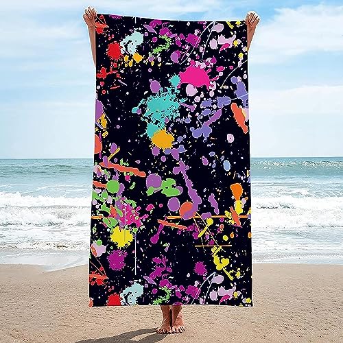 Strandtücher Doppelseitiges , Graffiti Malen 70 X 150 cm Mikrofaser Strandtuch Handtücher Sandfreies Badetuch,Tragbar Duschtuch Saunatuch,Badehandtuch Schnelltrocknend Stranddecke Für Strand-6W9L/N0U Strandtücher Doppelseitiges , Graffiti Malen 70 X 150 cm Mikrofaser Strandtuch Handtücher Sandfreies Badetuch,Tragbar Duschtuch Saunatuch,Badehandtuch Schnelltrocknend Stranddecke Für Strand-6W9L/N0U von Generic