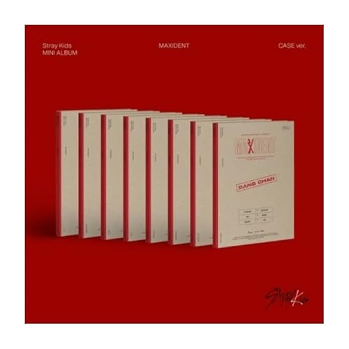 Stray Kids MAXIDENT 7th Mini Album Case Version CD+Unit mini folding poster on pack+Photobook+Lyrics paper+Photocard+Tracking (Random) von DREAMUS